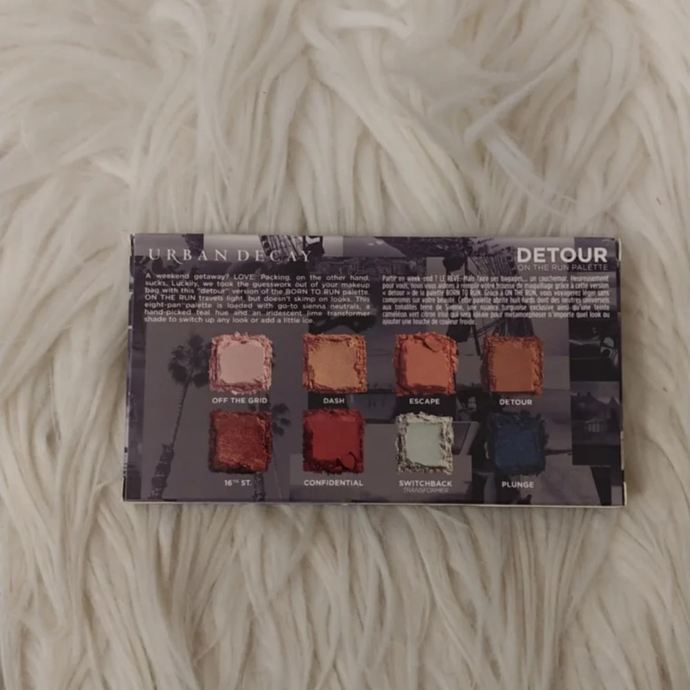 💙FIRM! NWT URBAN DECAY DETOUR BORN TO RUN EYESHADOW PALETTE (LAST ONE)